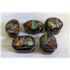 Image 1 : FIVE 1980S PORCELAIN MUSIC BOXES- WORKING