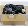 Image 1 : NEW 100FT CRYSTAL GLOBE STRING LIGHTS