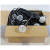 Image 1 : NEW 100FT CRYSTAL GLOBE STRING LIGHTS