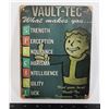 Image 1 : NEW FALLOUT S.P.E.C.I.A.L. THEME WOOD WALL ART