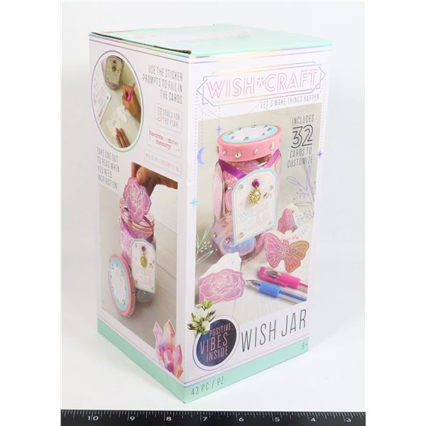 NEW 43 9C CRAFTING WISH JAR SET