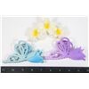 Image 1 : 3 NEW FLOWER DESIGN CLAW CLIP HAIR CLIPS