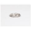 Image 1 : NEW SIZE 10 SILVER TONE ZIRCONIA CROWN RING
