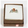 Image 1 : NEW SIZE 7 OWL DESIGN RING. HAS ACCENT RHINESTONES