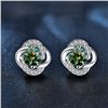 Image 1 : 1 CT GRA CERTIFIED FLOWER STYLE ROUND BRILLIANT