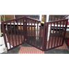 Image 1 : NEW PETMAKER TRIFOLD SAFETY GATE H-24" L-55.25"