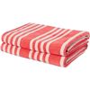 Image 1 : NEW AMAZON BASICS 2 OVERSIZED COTTON BEACH TOWEL