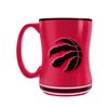 Image 1 : NEW 4 X 14 OZ TORONTO RAPTORS RED COFFEE MUG