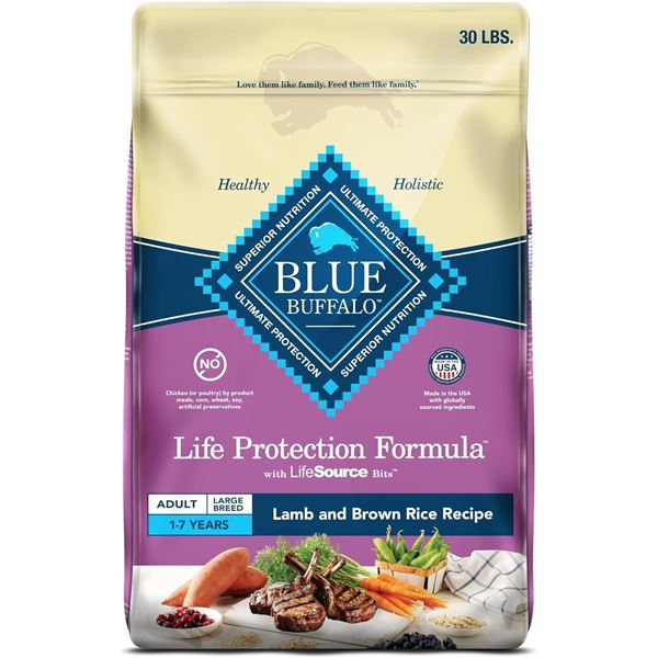 BLUE BUFFALO LIFE PROTECTION FORMULA LAMB AND