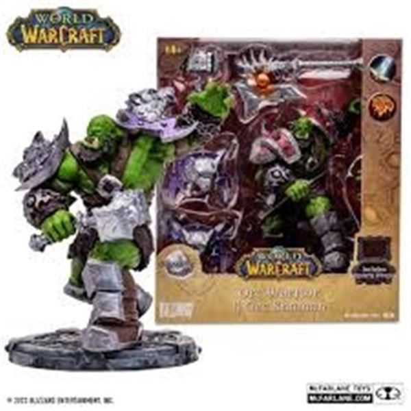 NEW BLIZZARD WORLD WARCRAFT ORC WARRIOR & SHAMAN