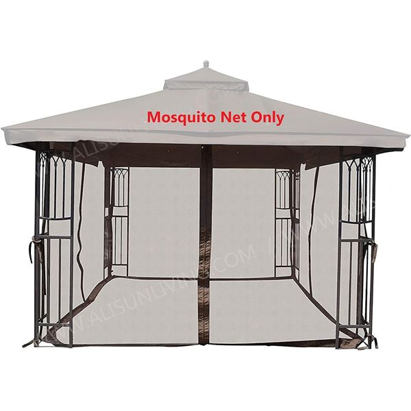 NEW GAZEBO TENT OUTDOOR INSECT NET 12FT X 12FT