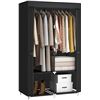 Image 1 : NEW MOGELAFOO PORTABLE FABRIC WARDROBE PFR431BK