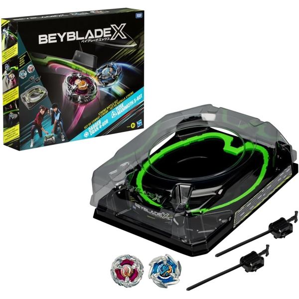 NEW BEYBLADE EXTREME BATTLE SET E-CELERATOR RAIL