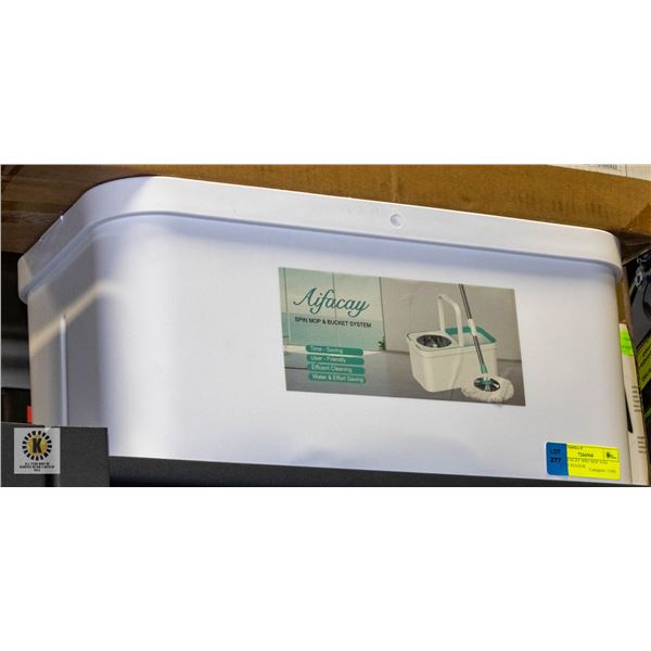 NEW AIFACAY SPIN MOP AND BUCKET SYSTEM