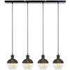 Image 1 : NEW BAZZ VESTA VINTAGE 4 STRAND LED PENDANT LIGHT