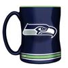 Image 1 : NEW 14 OZ SEATTLE SEAHAWKS COFFEE MUG