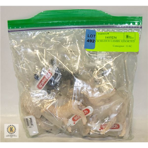 NEW 4 SCHLEICH FIGURINES ASSORTED