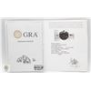 Image 3 : #2484-3.00 CT GRA CERTIFIED ROUND BRILLIANT CUT