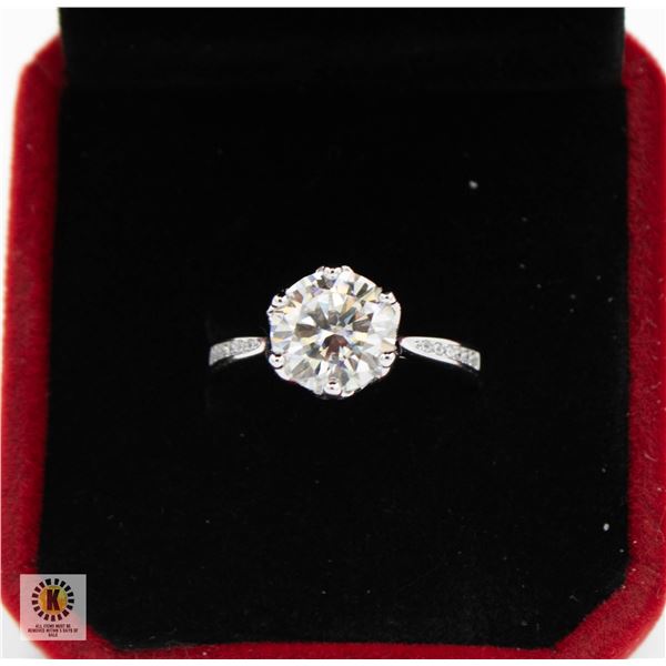 #2483-3.00 CT GRA CERTIFIED ROUND BRILLIANT CUT