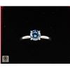 Image 1 : #2487-CUSTOM HAND SET 1.00 CT ROUND BRILLIANT CUT