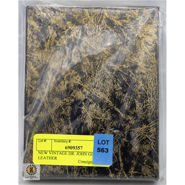 NEW VINTAGE DR. JOHN GIOVANNI LEATHER