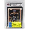Image 1 : KEVIN LOWE ROOKIE CARD KSA GRADED 8 NEAR