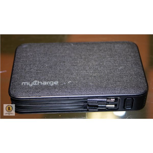 MYCHARGE RECHARGEABLE POWER BANK W/ BUILT