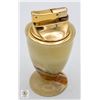 Image 1 : VINTAGE ONYX STONE TABLE LIGHTER