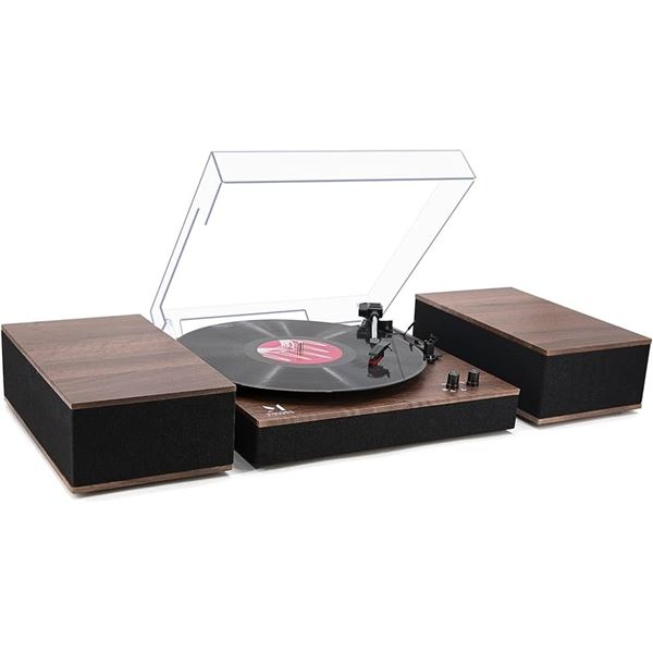 NEW MUSIC PUBLIC KINGDOM RETRO TURNTABLE TT270