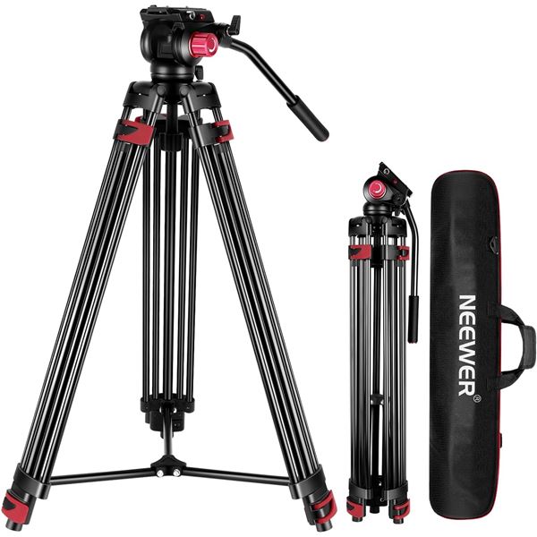 NEW NEEWER 200CM HEAVY DUTY VIDEO TRIPOD WITH