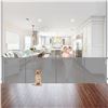 Image 1 : NEW RETRACTABLE BABY GATE 33" X 196" - GRAY