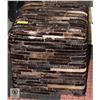 COWHIDE TEXAS MADE SEAT/OTTOMAN 18"T -ESTATE