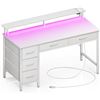 NEW COMPUTER DESK CPT031-100 WHITE H-36" W-20"