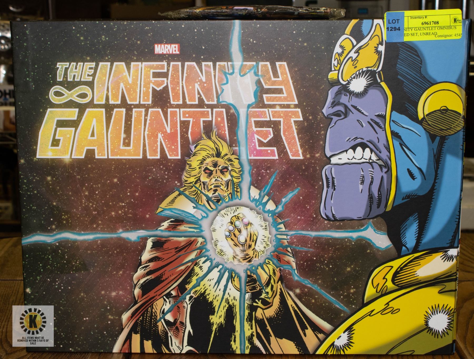 INFINITY GAUNTLET OMNIBUS BOXED SET, UNREAD