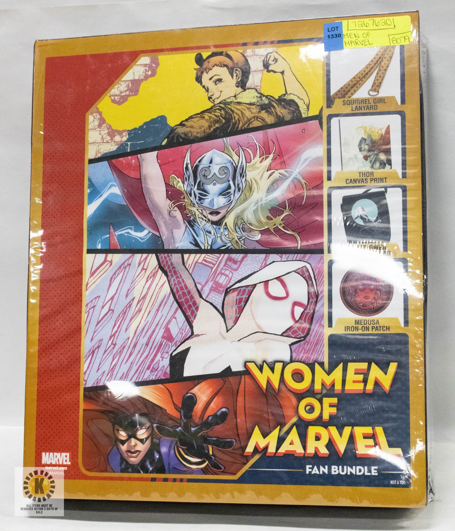 Marvel Fans Rikki NEW SEALED MARVEL WOMEN OF MARVEL FAN BUNDLE