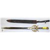 Image 1 : SHARPENED COYOTE CUTLERY SWORD WITH SHEATH
