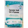 Image 1 : NEW 2 X 2LB YOGTI EPSOM SALT MAGNESIUM CITRUS