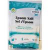 Image 1 : NEW 2 X 2LB YOGTI EPSOM SALT MAGNESIUM CITRUS