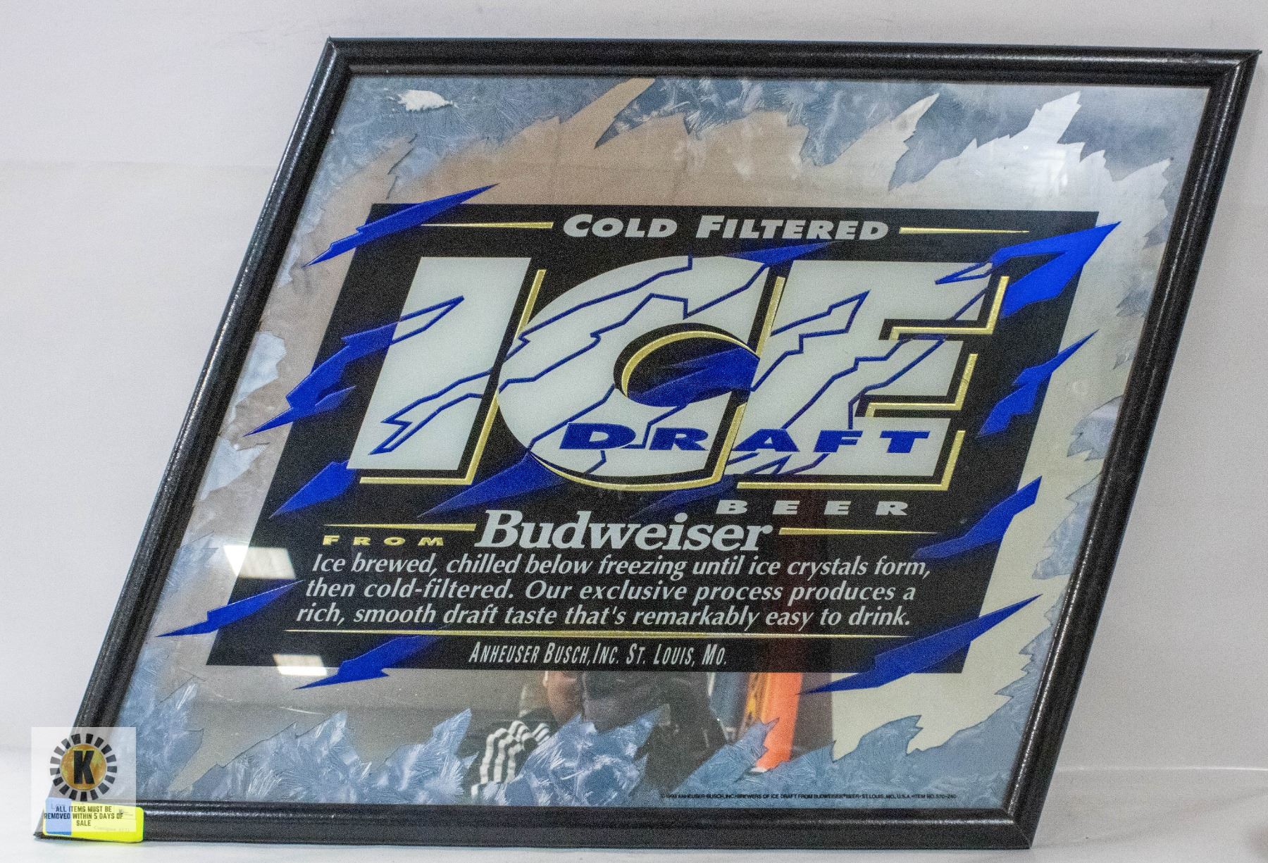 Ice Draft ICE DRAFT BEER SIGN 22