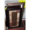 Image 1 : 3 FRAMED PICTURES - 16"X28" - 13"X24" - ESTATE