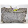 Image 1 : GENUINE COACH BAG GREY MONOGRAMED - DIAPER BAG