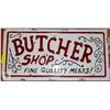 Image 1 : BUTCHER SHOP METAL SIGN