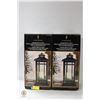Image 1 : 2 LUMINARA 16" BATTERY OPERATED LED LANTERNS
