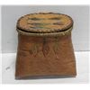 Image 1 : INDIGENOUS BARK BASKET 7" X 8"