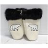 Image 1 : PAIR OF ADULT INDIGIENOUS MITTENS