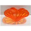 Image 1 : VINTAGE ORANGE DISH