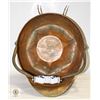 Image 2 : LARGE COPPER COAL POT (VERY DENTED)