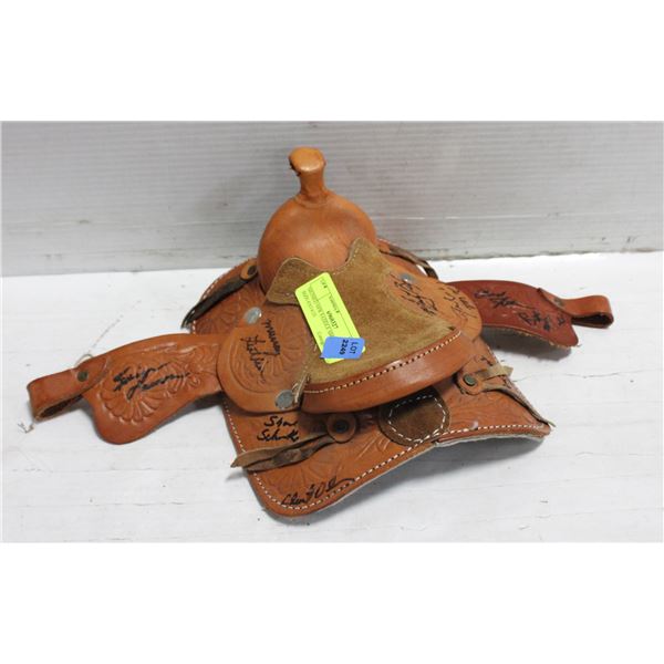 MINI LEATHER SADDLE