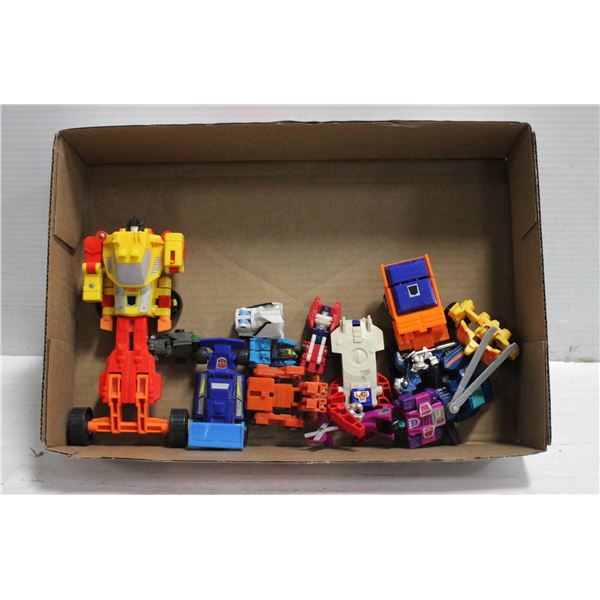 VINTAGE TRANSFORMERS ALL TOGETHER-ESTATE
