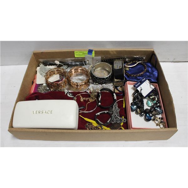 FLAT FULL OF ESTATE JEWELRY & ACCESSORIES-ESTATE